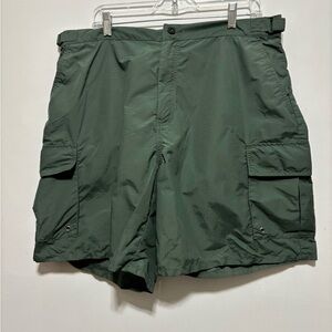 J. Crew Green Cargo Shorts with Belt Loops